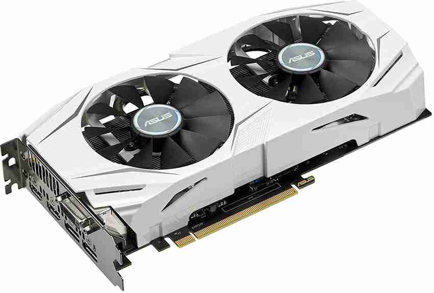 ASUS NVIDIA DUAL-GTX1060-O6G 6 GB GDDR5 Graphics Card - ASUS 