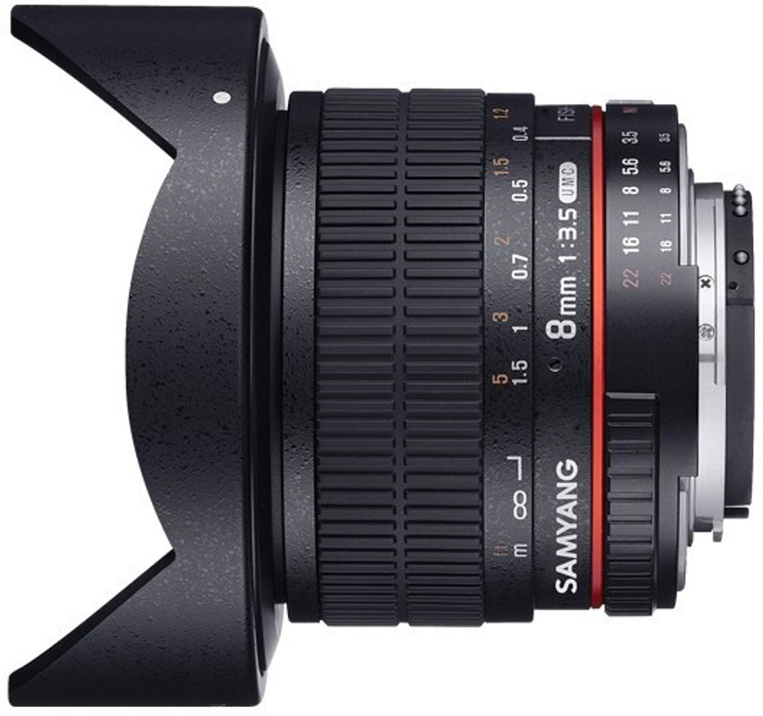 Samyang 8 mm F3.5 UMC Fish-eye CS II Fisheye Prime Lens - Samyang 
