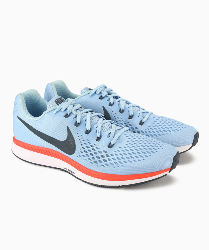 NIKE AIR ZOOM PEGASUS 34 Running Shoes For Men - Buy I BLUE/BLUEFO Color NIKE  AIR ZOOM PEGASUS 34 Running Shoes For Men Online at Best Price - Shop  Online for Footwears