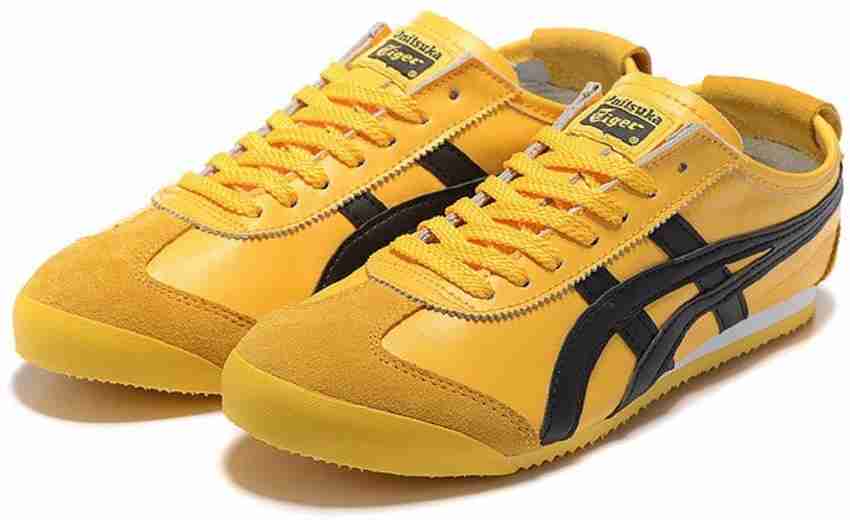 onitsuka Tiger Mexico 66 Yellow Black Sneakers For Men - Buy 
