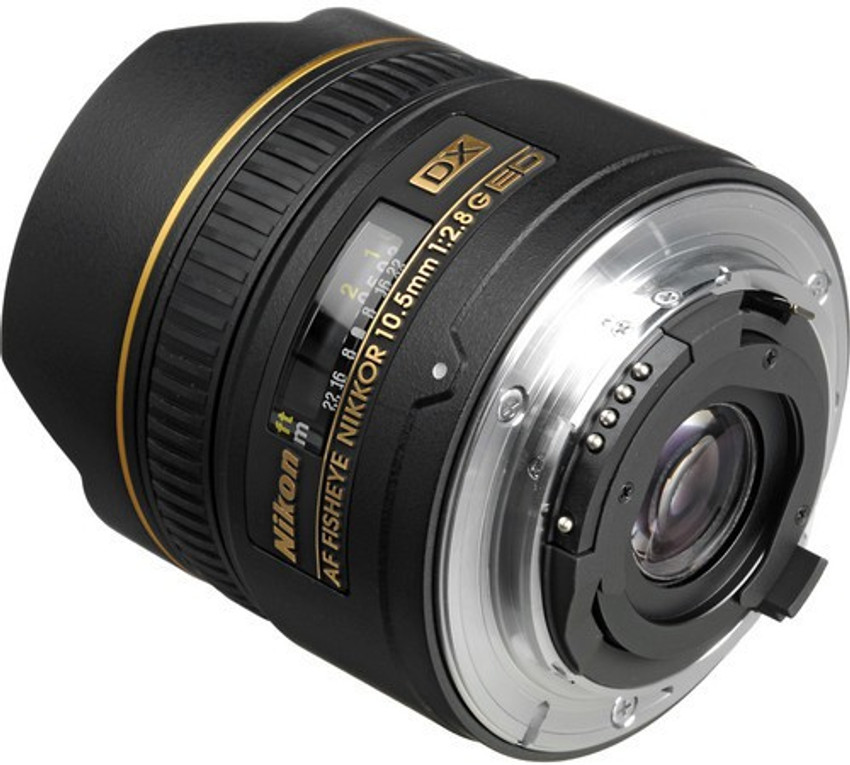 NIKON AF DX Fisheye 10.5mm f/2.8G ED Fisheye Prime Lens - NIKON 
