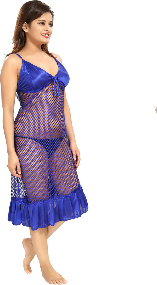 Be You Women Nighty with Robe - Buy Be You Women Nighty with Robe Online at  Best Prices in India | Flipkart.com