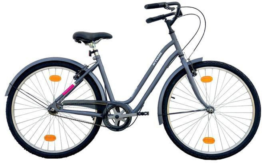BTWIN by Decathlon ELOPS 100 CLASSIC CITY CYCLE. 700C T Hybrid Cycle/City  Bike Price in India - Buy BTWIN by Decathlon ELOPS 100 CLASSIC CITY CYCLE.  700C T Hybrid Cycle/City Bike online