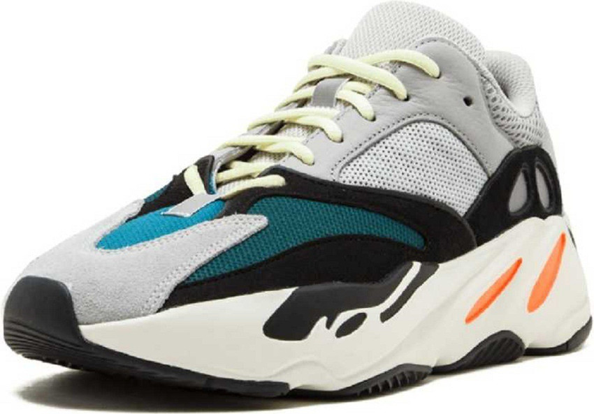 Boost Yeezy Boost 700 Wave Runner Solid Grey Sneakers For Men 