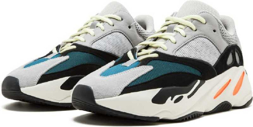 Boost Yeezy Boost 700 Wave Runner Solid Grey Sneakers For Men 