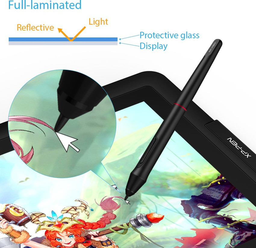 XP Pen Artist 15.6 Pro 13.54 x 7.62 inch Graphics Tablet Price in 