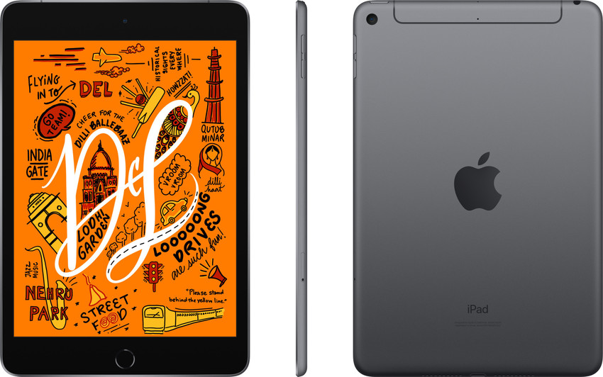 Apple ipad Mini (2019) 64 GB ROM 7.9 inch with 4G (Space Grey 