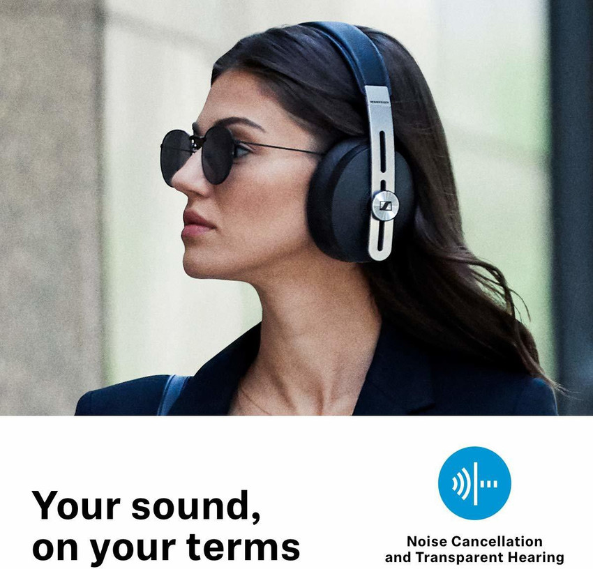 Sennheiser Momentum 3 Wireless Active noise cancellation enabled  