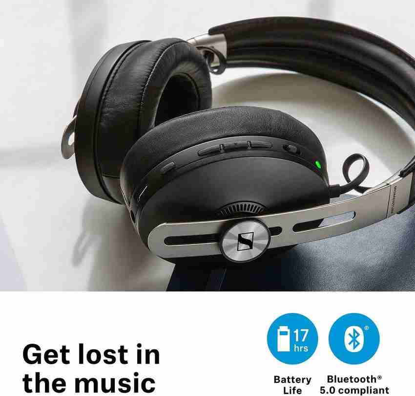 Sennheiser Momentum 3 Wireless Active noise cancellation enabled 