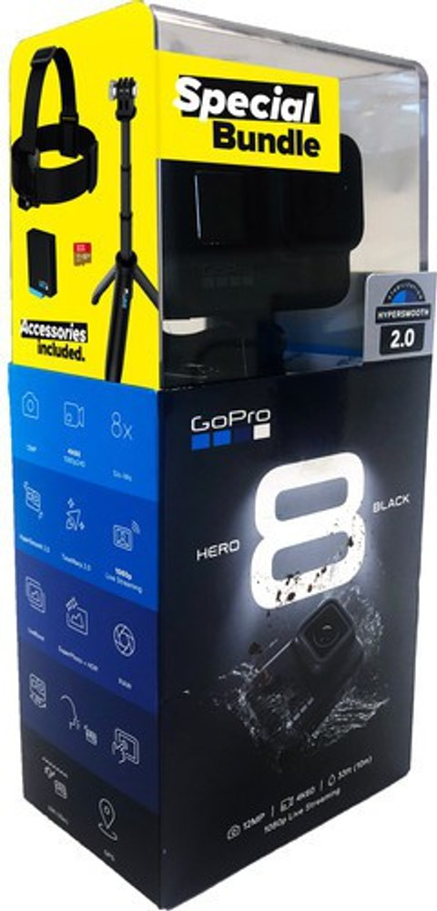 GoPro Hero8 Black Holiday Bundle Sports and Action Camera Price in 