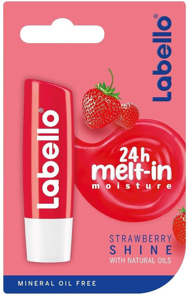 LABELLO fruity Strawberry shine Lip balm spf 10 Strawberry - Price  