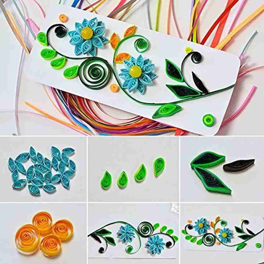 Strisce Per Quilling PATIKIL - 120 Pezzi Da 5mm X 54cm | Carta Per Arte E Fai Da Te | Colore Bianco - Foto 12