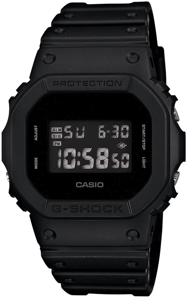 CASIO G-Shock G-SHOCK DW-5600BB-1DR Black Dial Resin Strap Analog 