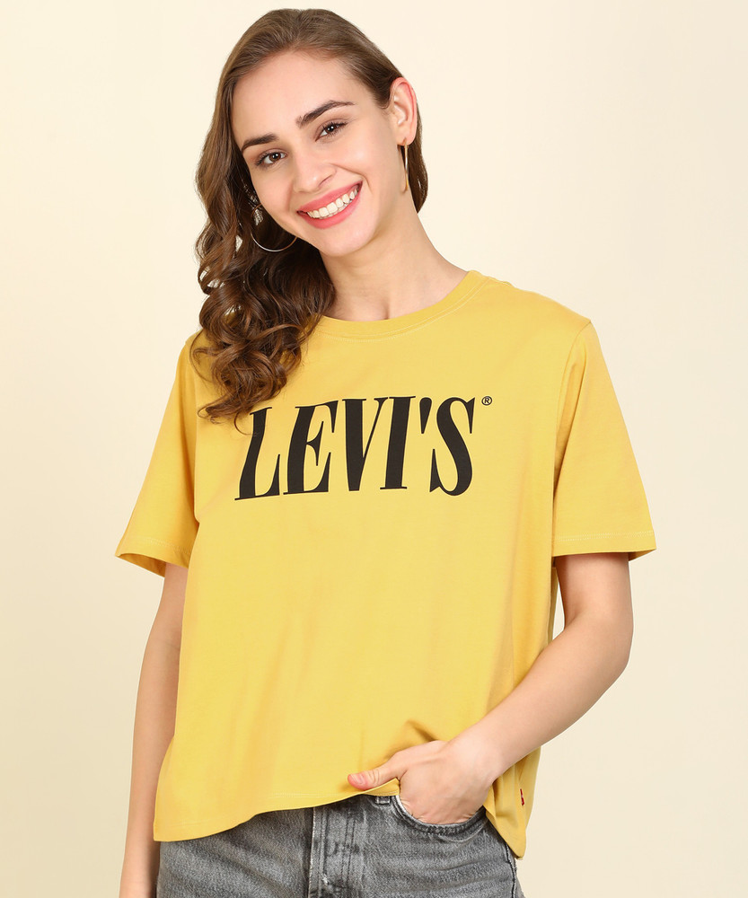 levis yellow top