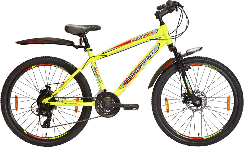 HERO Sprint Knockout 26 T Road Cycle Price in India Buy HERO Sprint Knockout 26 T Road Cycle online at Flipkart