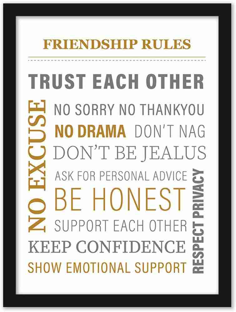 Friendship Rule Quotes 23 Best Friendship Rules Ideas | Friends