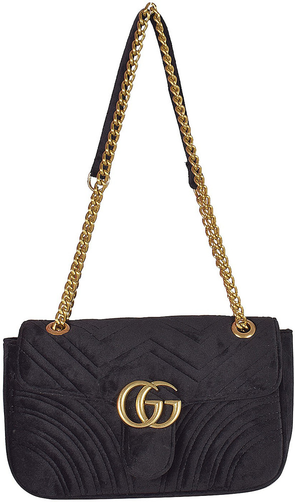 Buy GUCCI Women Black Sling Bag Black Online @ Best Price in India 