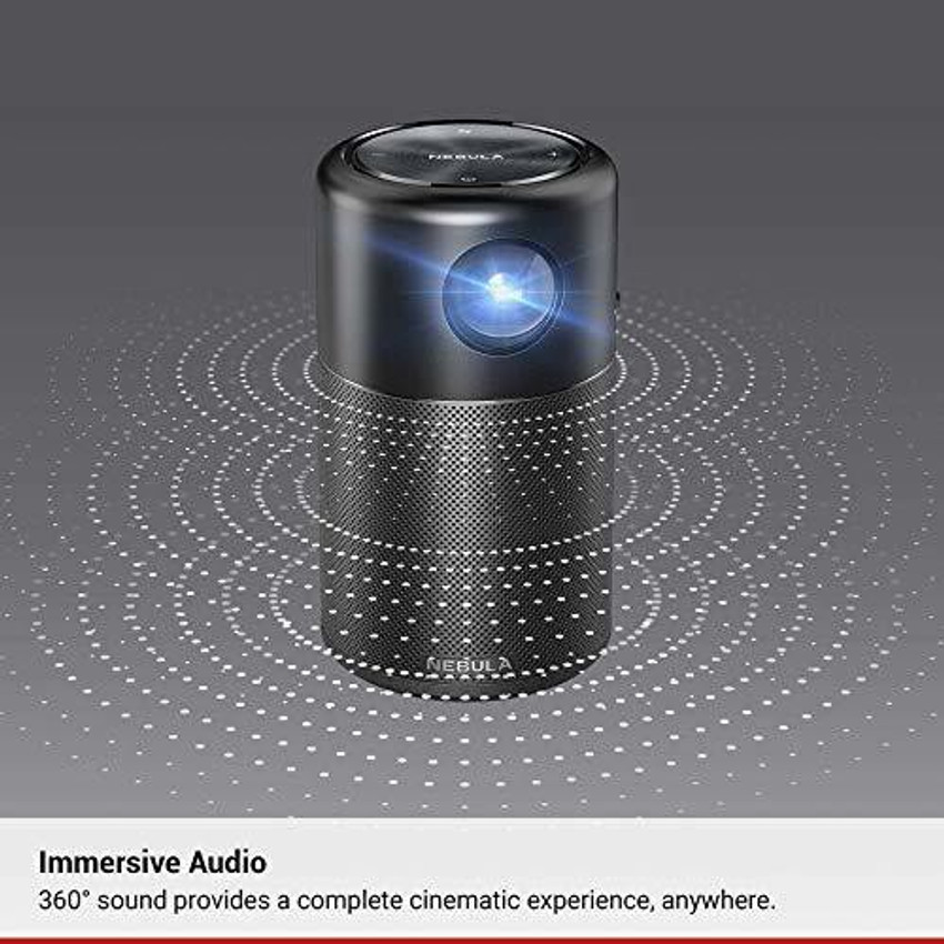 Anker Nebula Capsule 100 lm DLP Corded Mobiles Portable Projector 