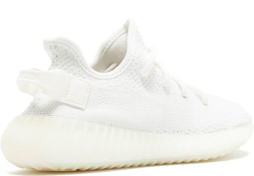 Cribsy Feet Yeezy Boost 350 V2 Triple White Running Shoes For Men  