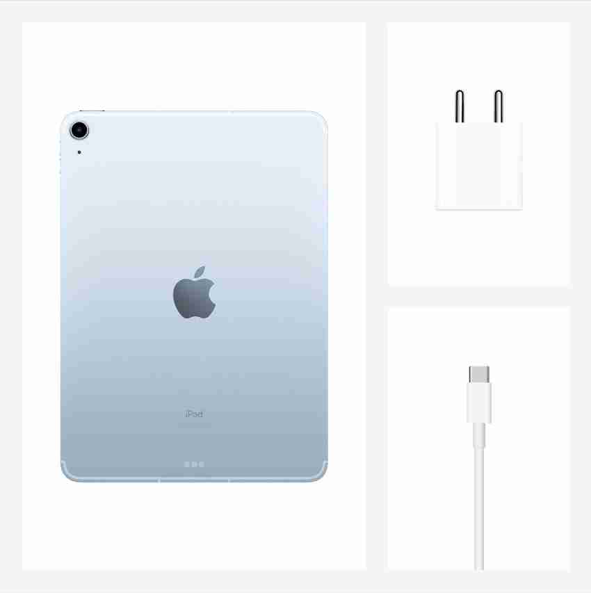 Apple iPad Air (4th Gen) 256 GB ROM 10.9 inch with 4G (Sky Blue 