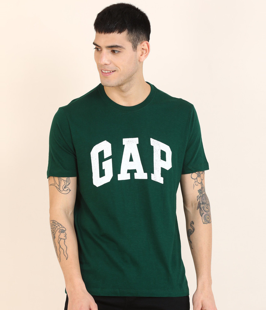 GAP Printed Men Round Neck Green T Shirt Buy GAP Printed Men Round Neck Green T Shirt Online at Best Prices in India Flipkart