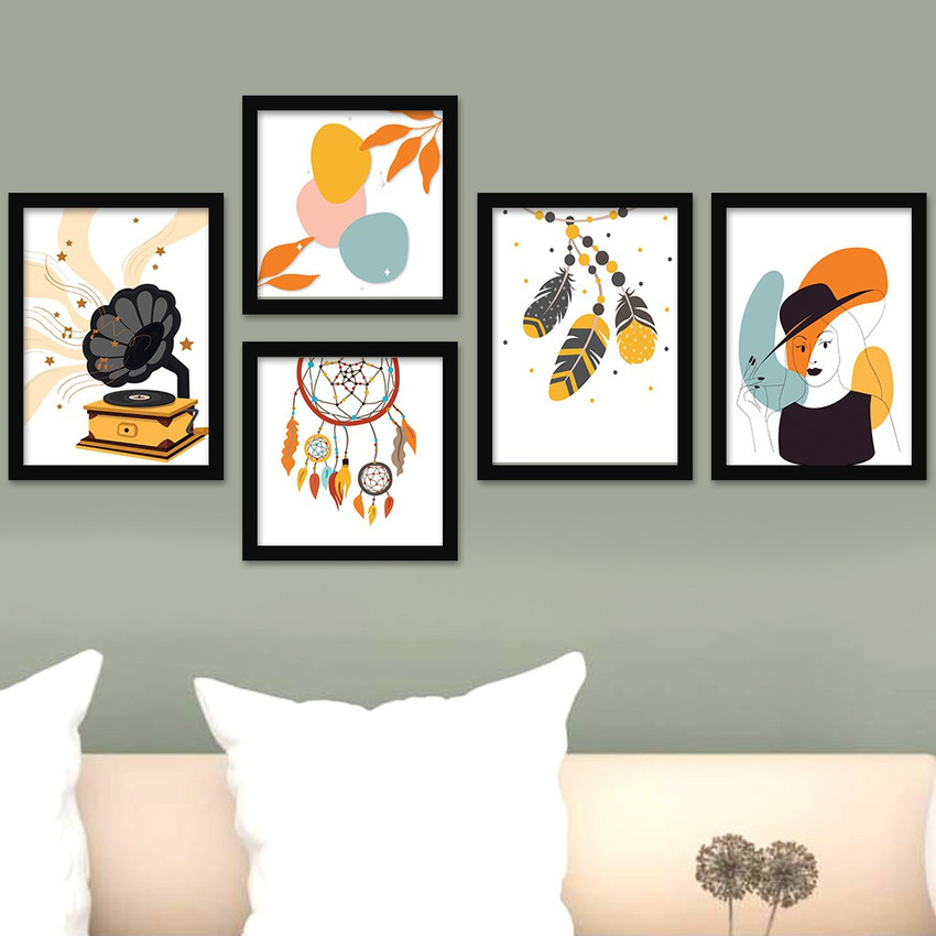 Framed wall paintings discount
