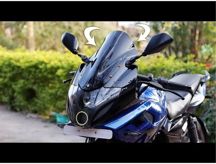 Bajaj Pulsar 150 Bubble Visor For Pulsar 220f Pulsar 220 Blue Price