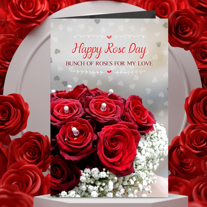 Rose Arbor | Greeting Card Rose Arbor | Greeting Card