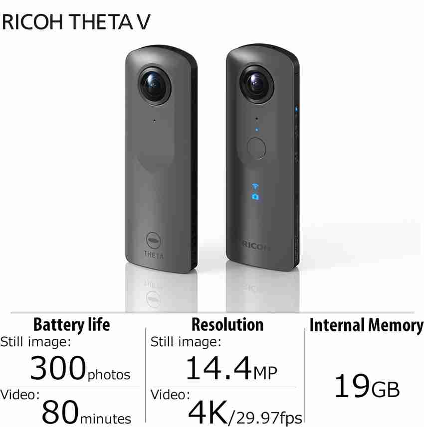 Ricoh Theta V 360 Degree Sports and Action Camera Price in India 