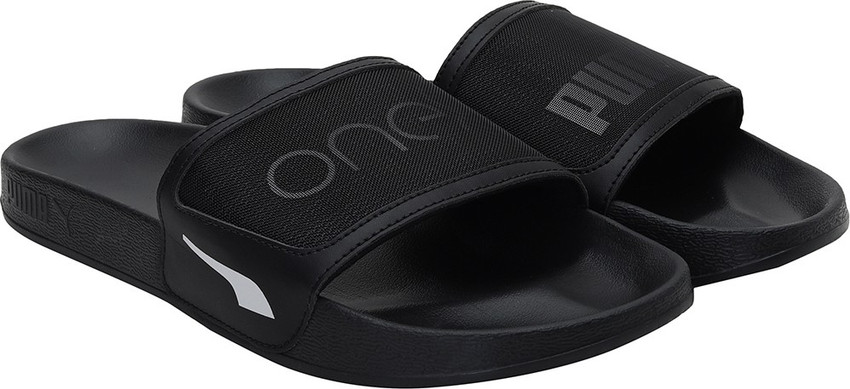 puma one 8 slides black