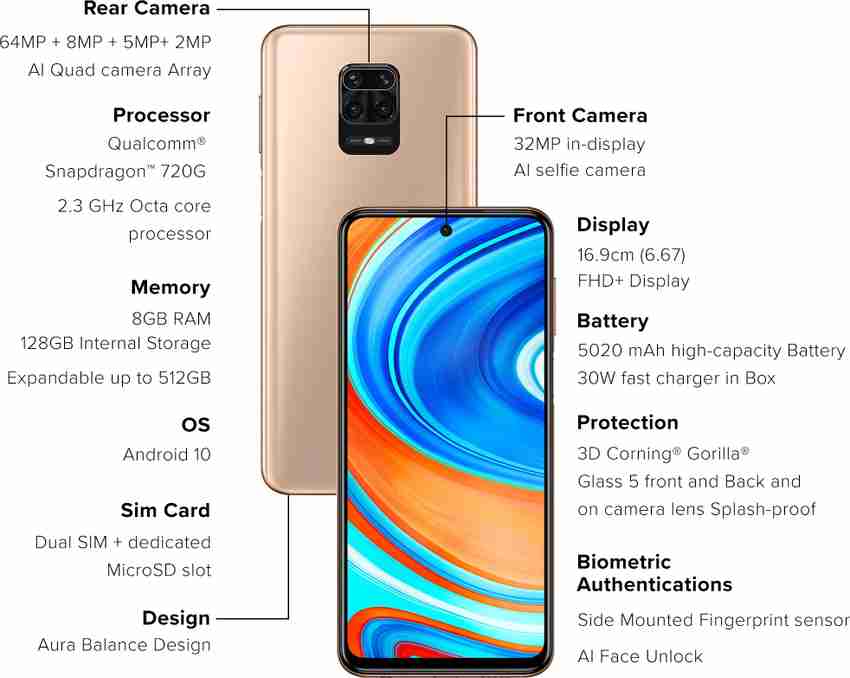 Front Camera Redmi Note Camera Front Camera Redmi Note Pro REDMI Note Pro  Max 128 GB Storage, GB