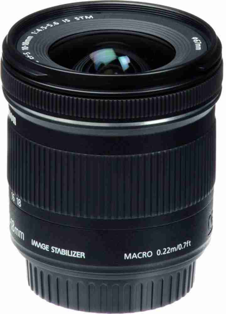 Canon EF-S 10-18mm f/4.5-5.6 IS STM Wide-angle Zoom Lens - Canon 