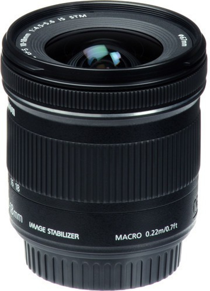 Canon うけとめ EFS10-18mm F4.5-5.6 IS STM