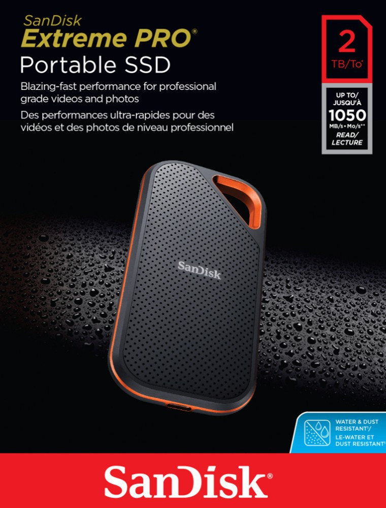 SanDisk E81 / 2000 Mbs / Window,Mac OS,Android / Portable,Type C  