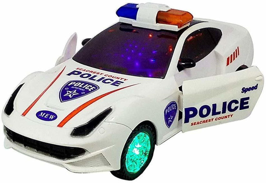 battery powered police car