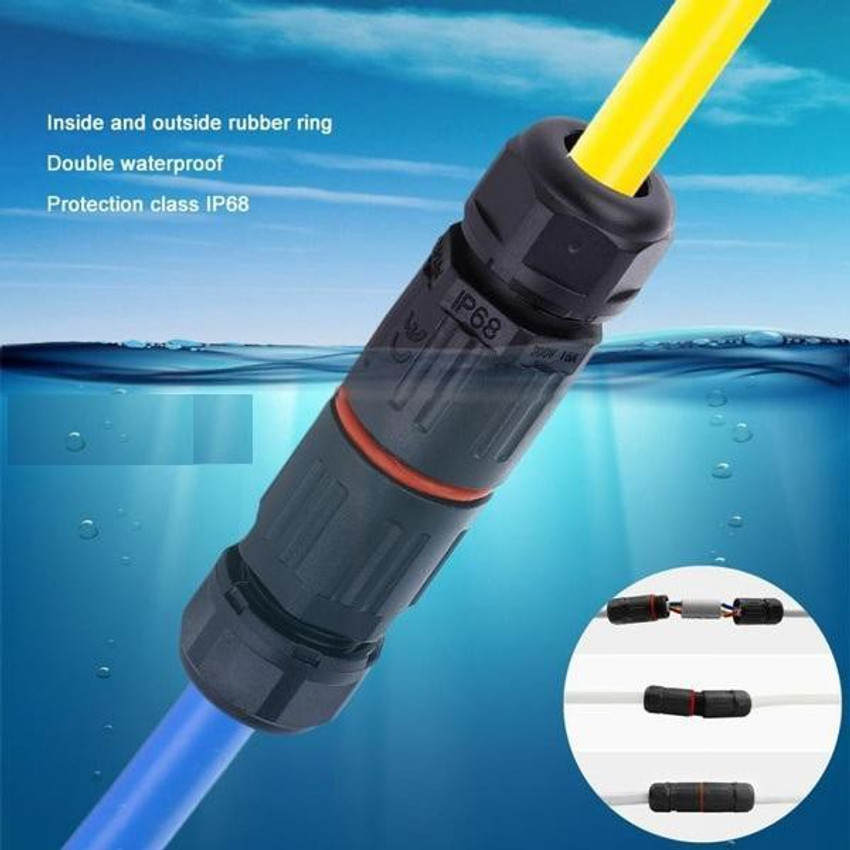 Waterproof Wire Waterproof Cord Connectors Waterproof Connector Cable IP68 M12