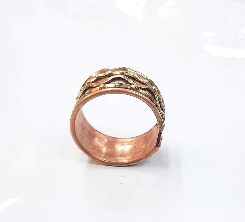 RUDRA DIVINE Panch Loha Ring with iron Copper Brass in Adjustable size Copper Ring Price in India Buy RUDRA DIVINE Panch Loha Ring with iron Copper Brass in Adjustable size Copper