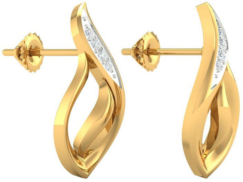 Kisna diamond earrings with price discount