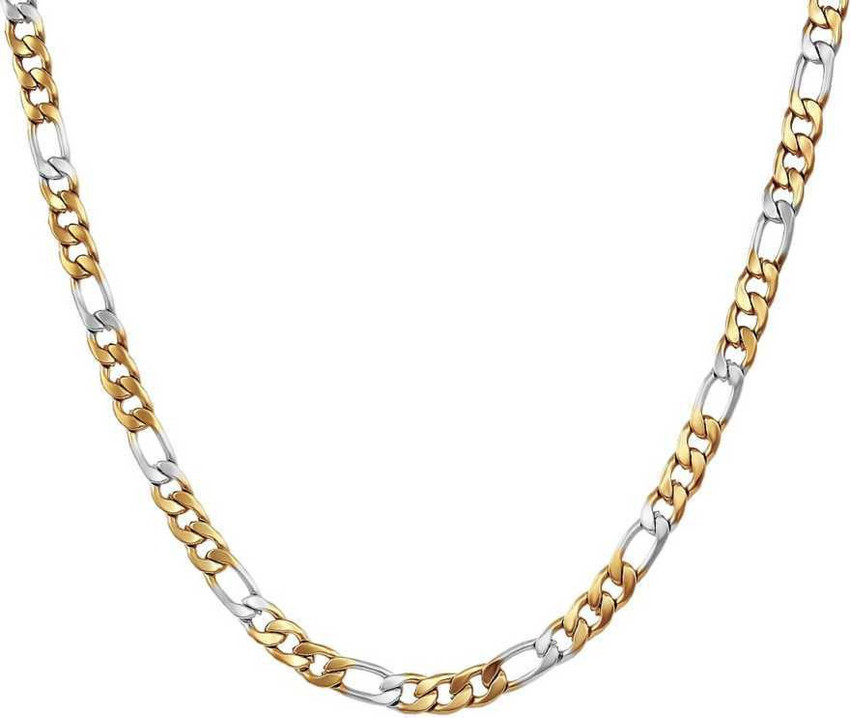 Gold and silver chain design discount