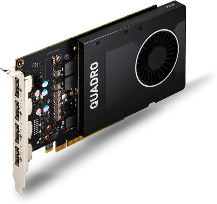 nVIDIA Quadro P2200 GDDR5 4 GB NVIDIA Chipset 64 bit 954 MHz 