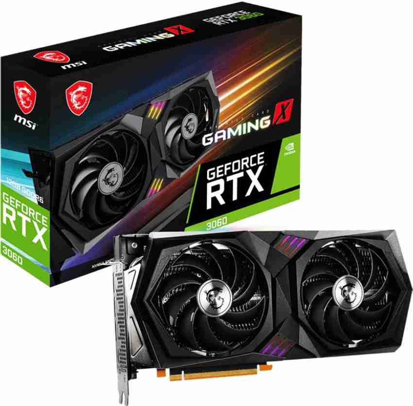 MSI RTX 3060 GAMING GDDR6 12 GB NVIDIA Chipset 192 bit 1837 MHz 