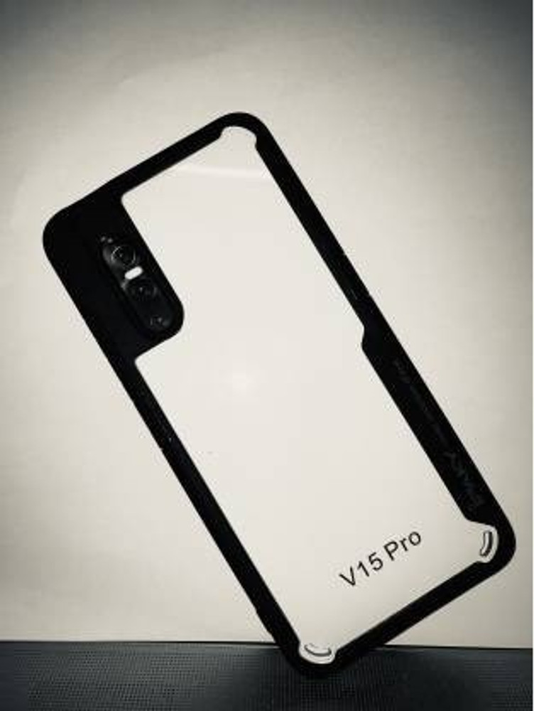 Amazon Vivo V15 Transparent Back Cover For Vivo Y15 1901 Crystal