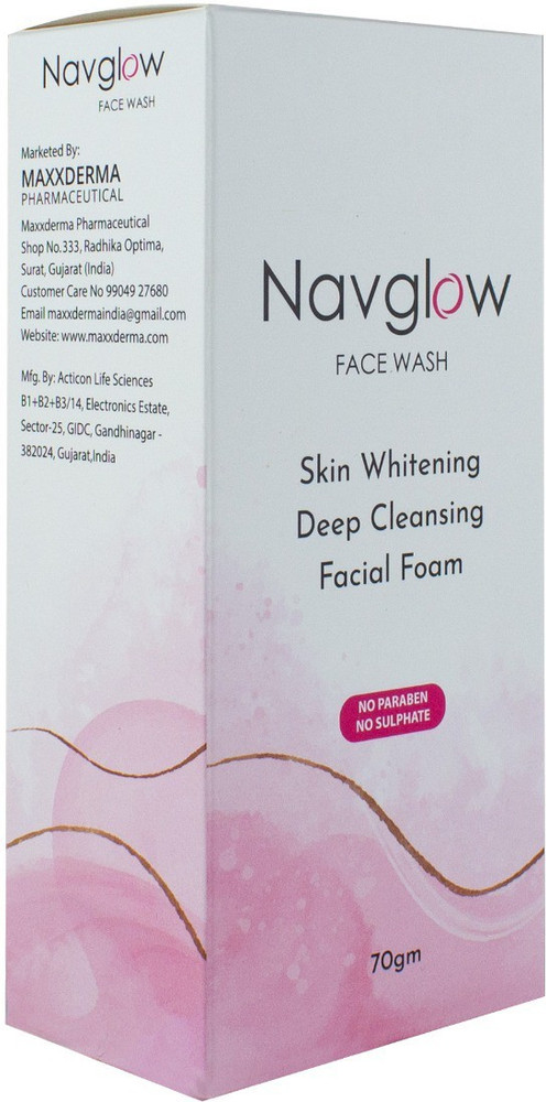 Navglow Glutathione Skin Lightning Facewash Face Wash Navglow Glutathione Skin Lightning Facewash Face Wash