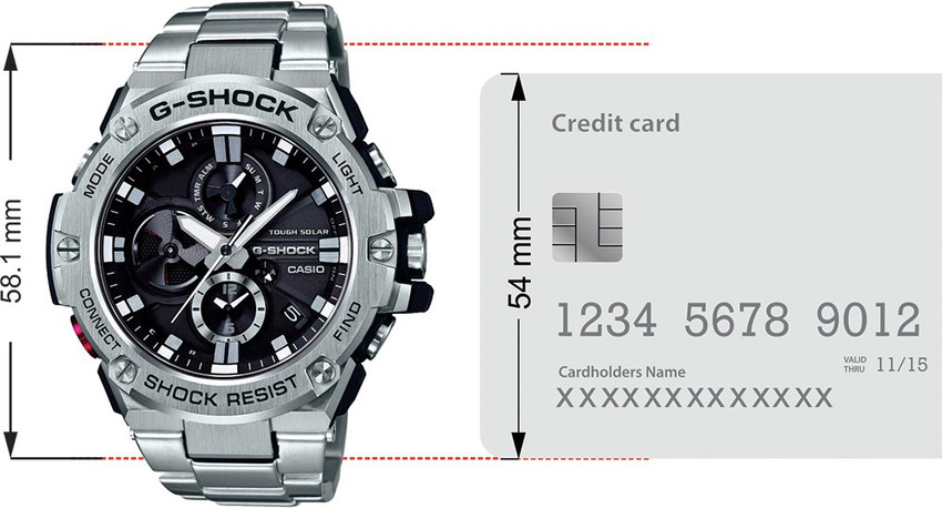 CASIO GST-B100D-1ADR G-Shock ( GST-B100D-1ADR ) Analog-Digital 