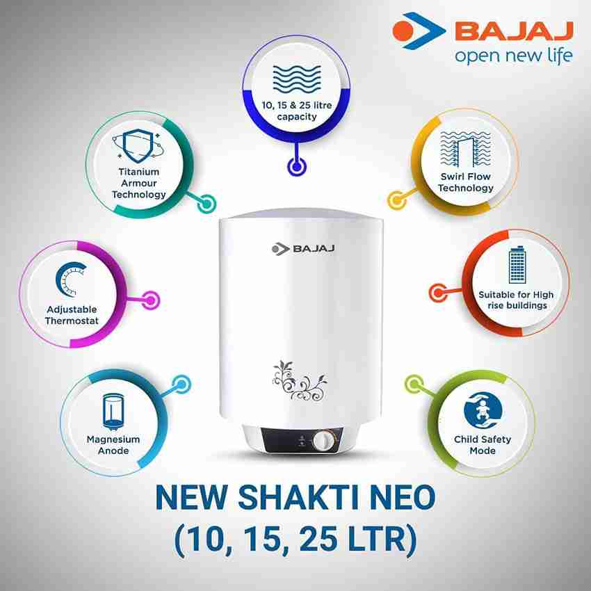 Shakti Gpv Bajaj New Shakti 25 Ltr Bajaj Shakti GPV Storage 25