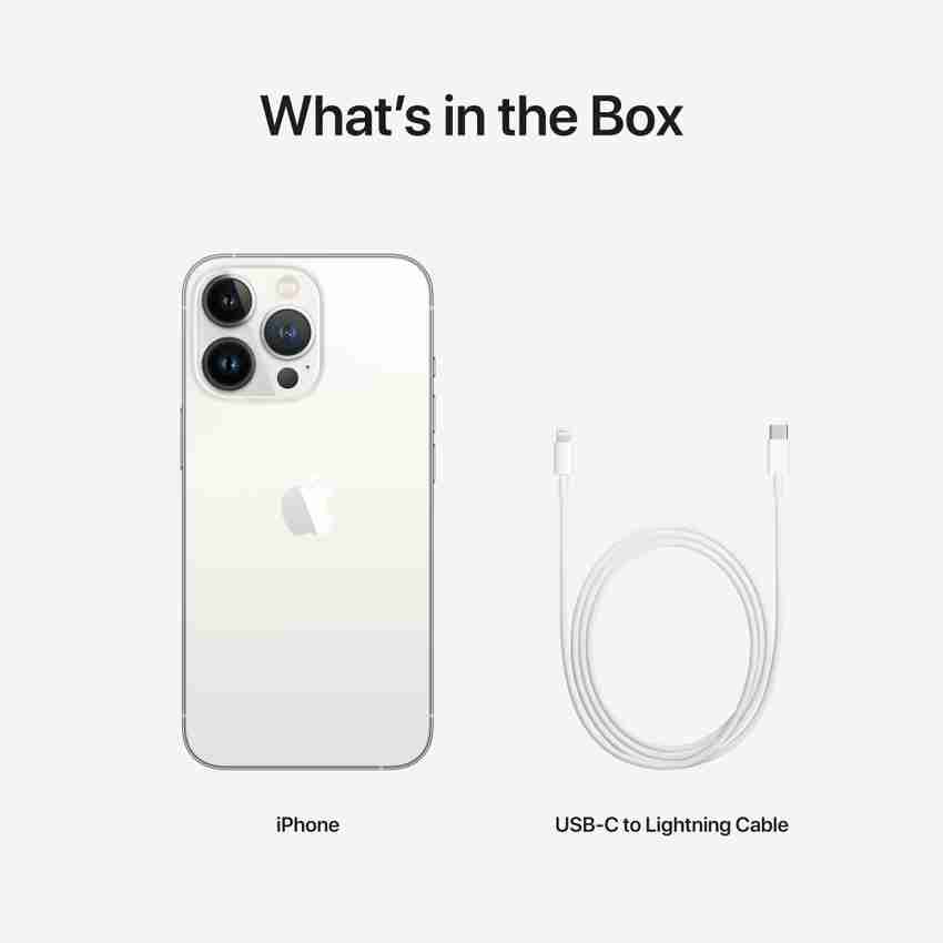 Apple iPhone 13 Pro (Silver, 128 GB)