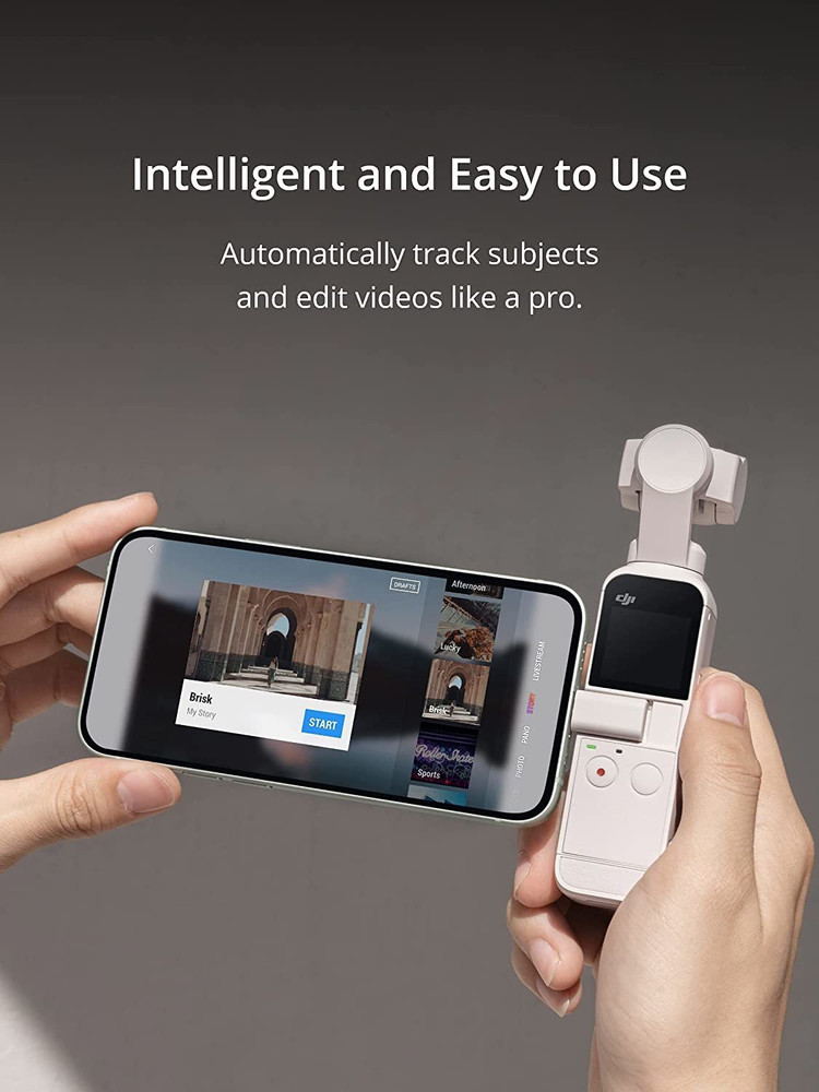 dji Pocket 2 Pocket 2 Exclusive Combo Sports and Action Camera 