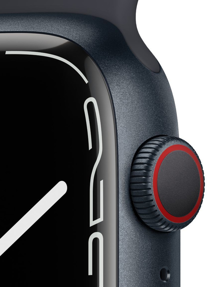 Apple Watch Series7(GPS+Cellular, 45mm) - Midnight Aluminium Case 