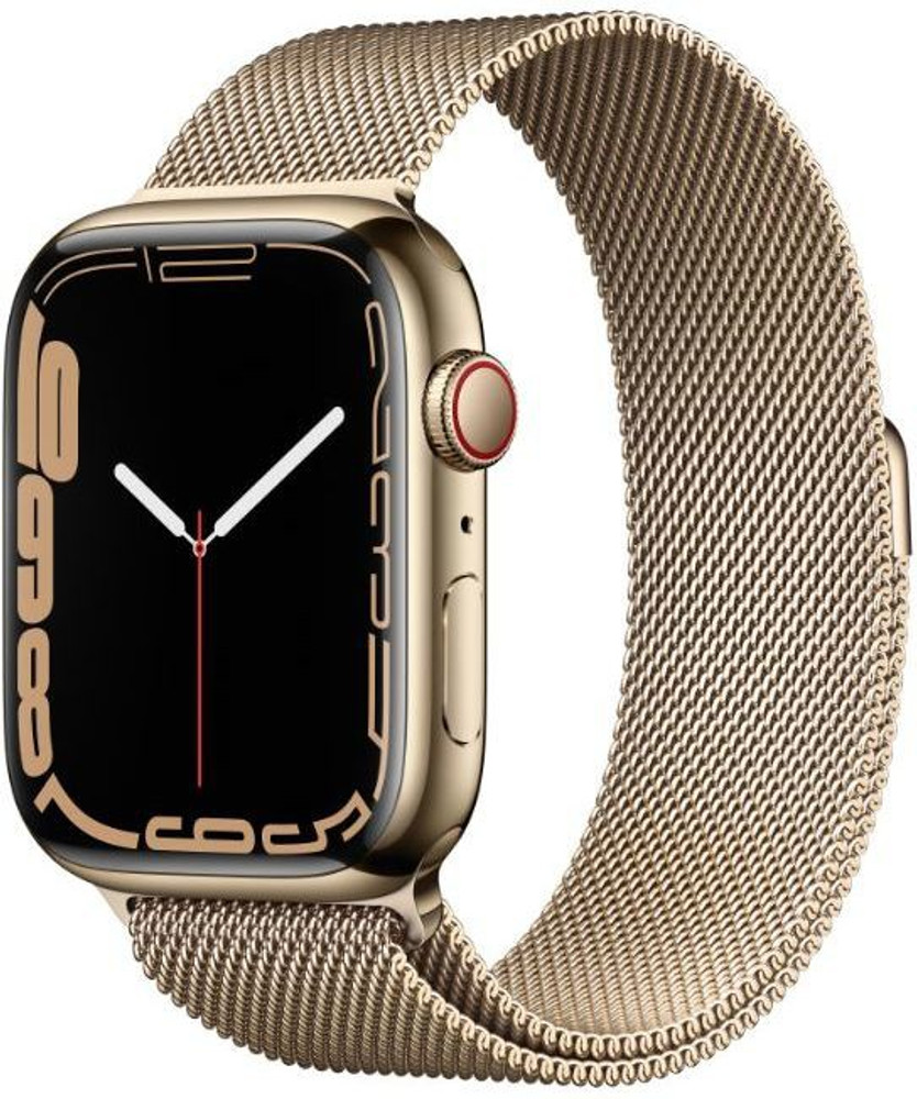 Apple Watch Series7(GPS+Cellular, 45mm) Gold Stainless Steel