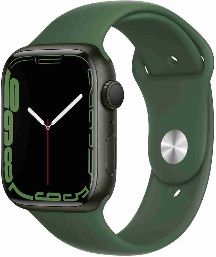 Apple Watch Series7 (GPS, 45mm) - Green Aluminium Case with Clover 